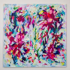 Floral Abstract painting