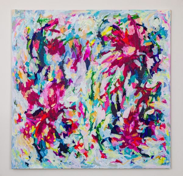 Floral Abstract painting