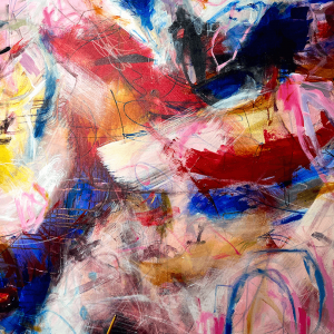 flow abstract spiritual painting